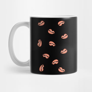 Lips Rain Nonsense Art Mug